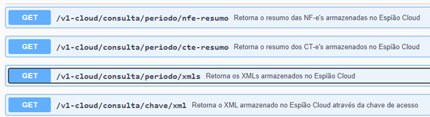 API download de DANFE e DACTE em PDF