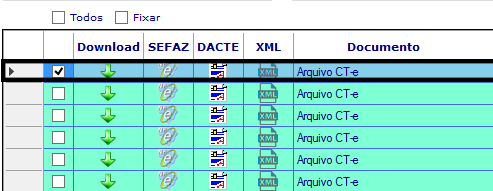 Localizar CTe para recusa